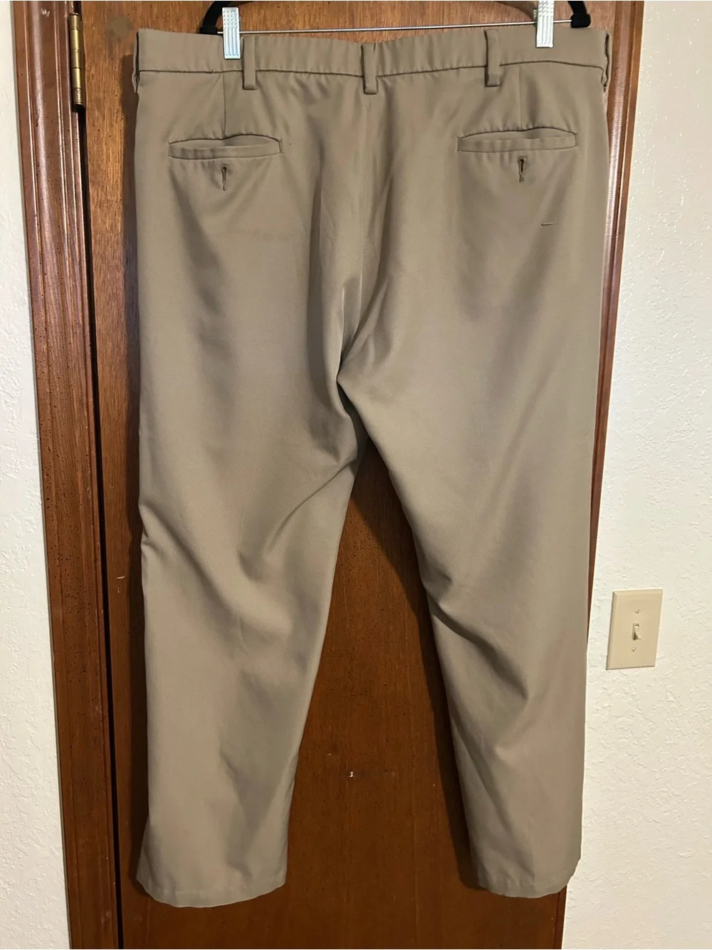 Haggar Men’s Chino Pants in Tan